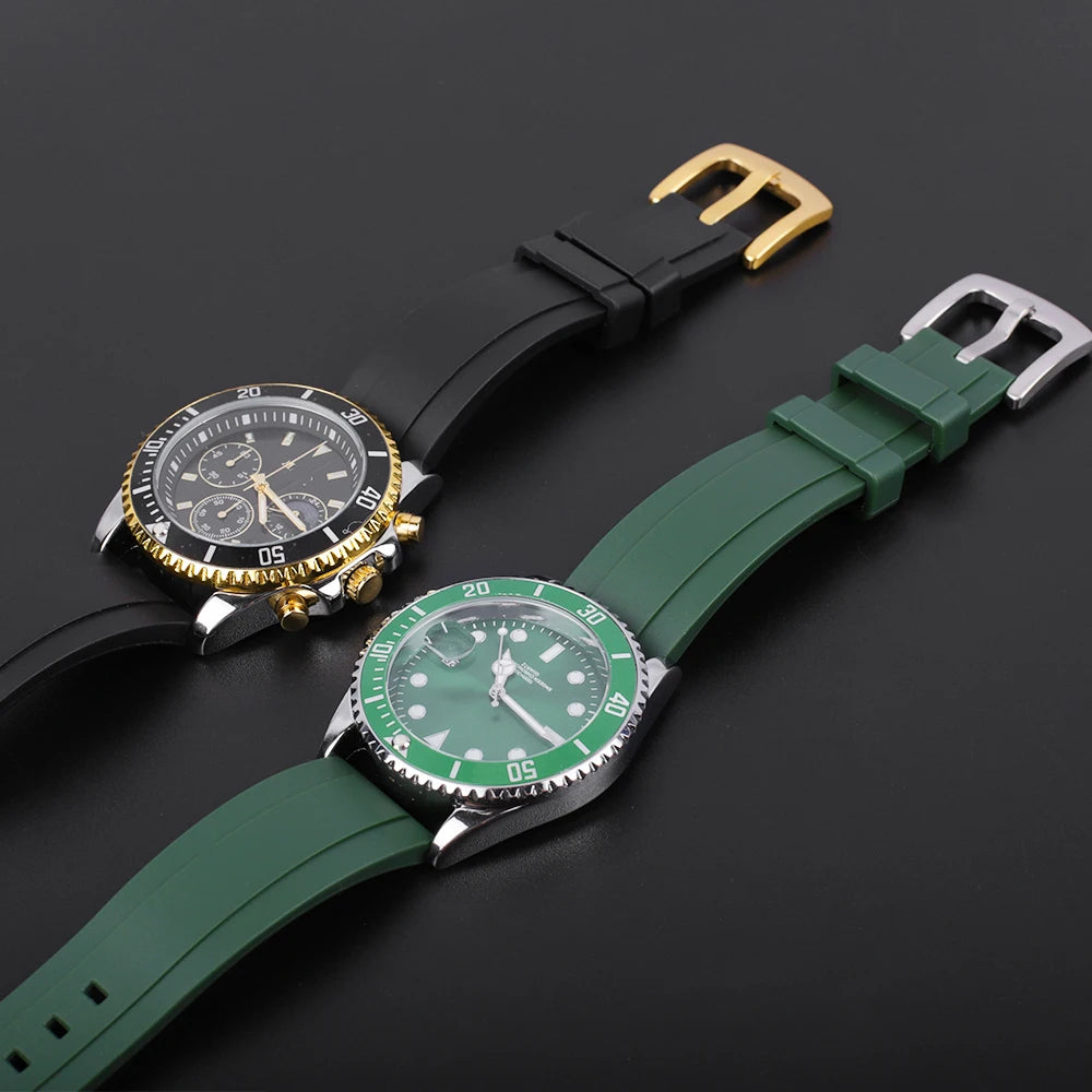 Quality Rubber Watchband
