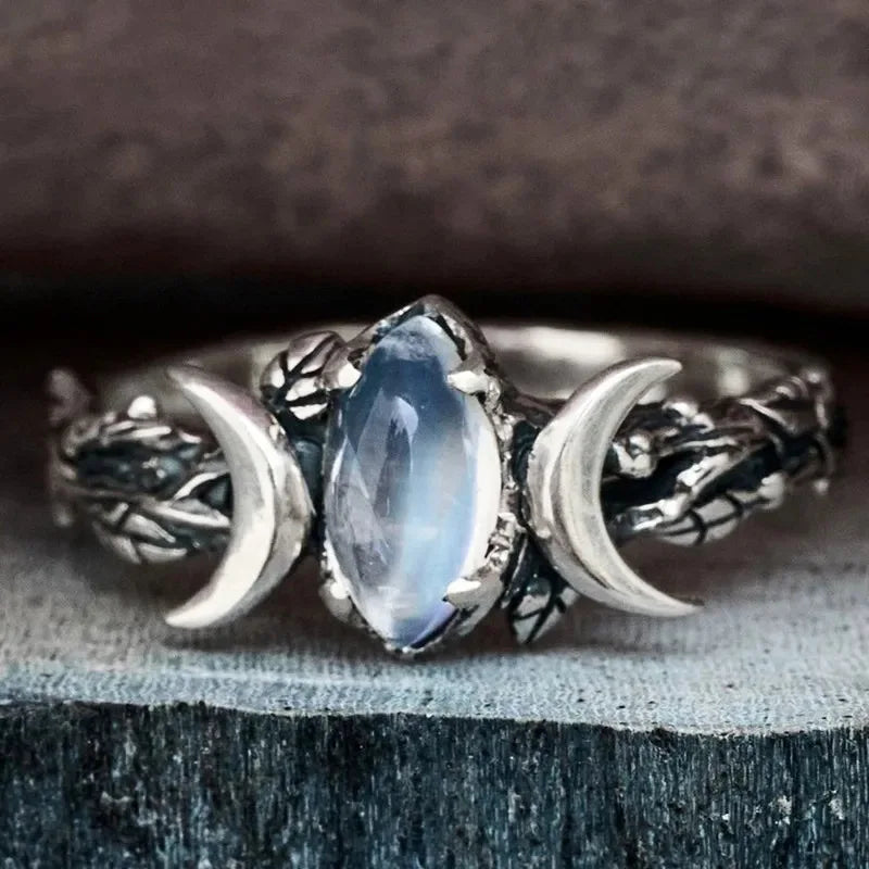 Moon Opal Ring