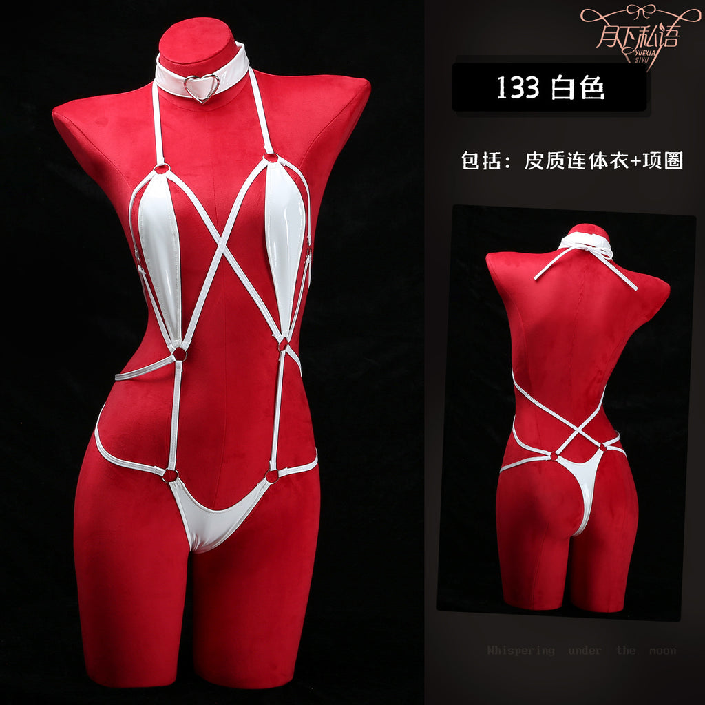 The month whispers sexy underwear dead water conjoined fishing system binding suit open crotch fun wholesale 133