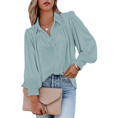 Solid Color Thin Shirt