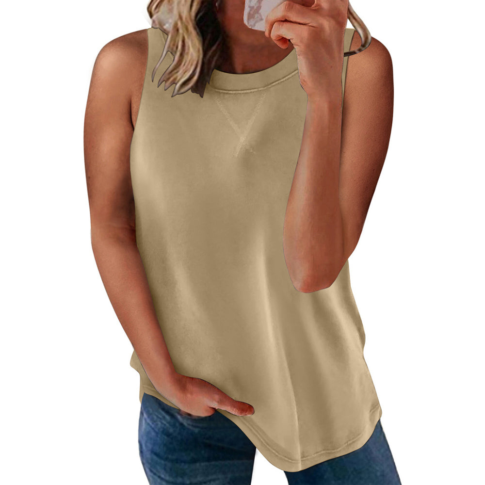 Loose Summer Solid Color Amazon Vest