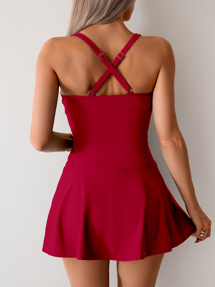 Split Swimsuit  plus size