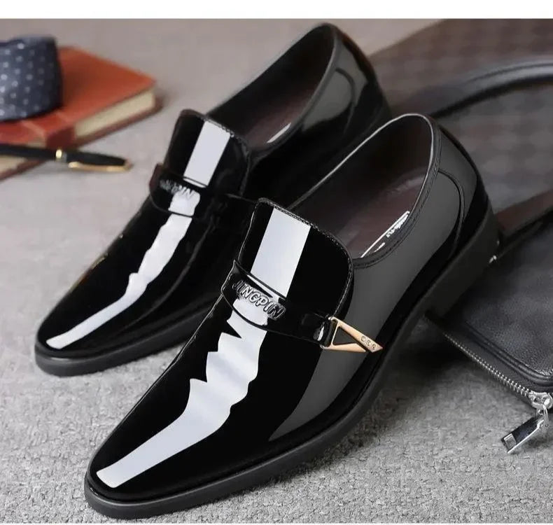 Men's Leather Business Dress Shoes