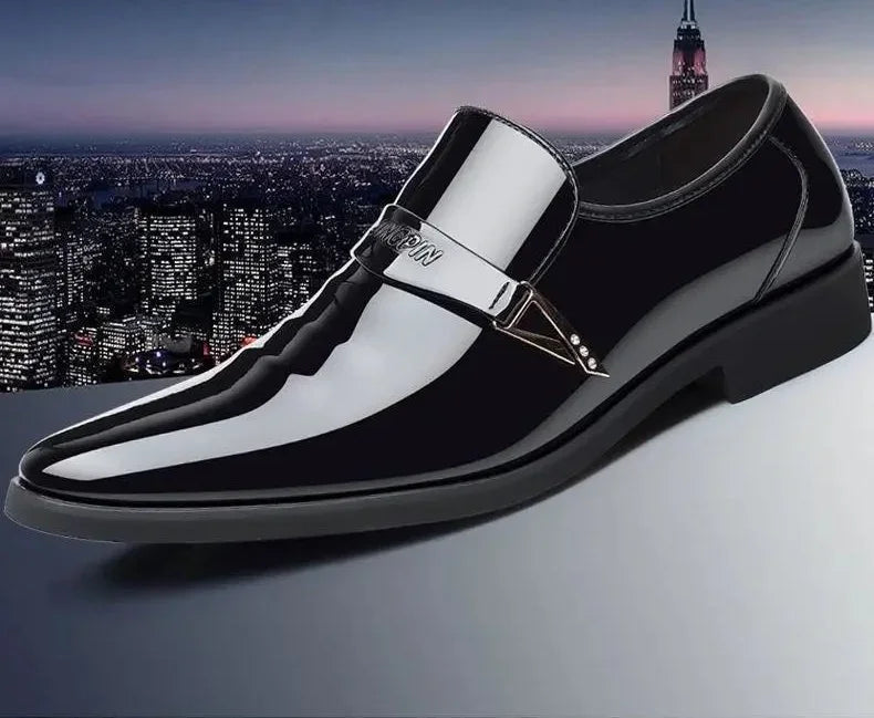 Men's Leather Business Dress Shoes