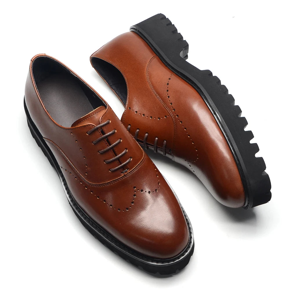 Luxury Genuine Leather Sneakers
