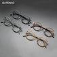 Vintage Round Acetate Glasses Frame Men Retro Myopia Optical Prescription Eyeglasses Frame Women Korea Luxury Brand Eyewear