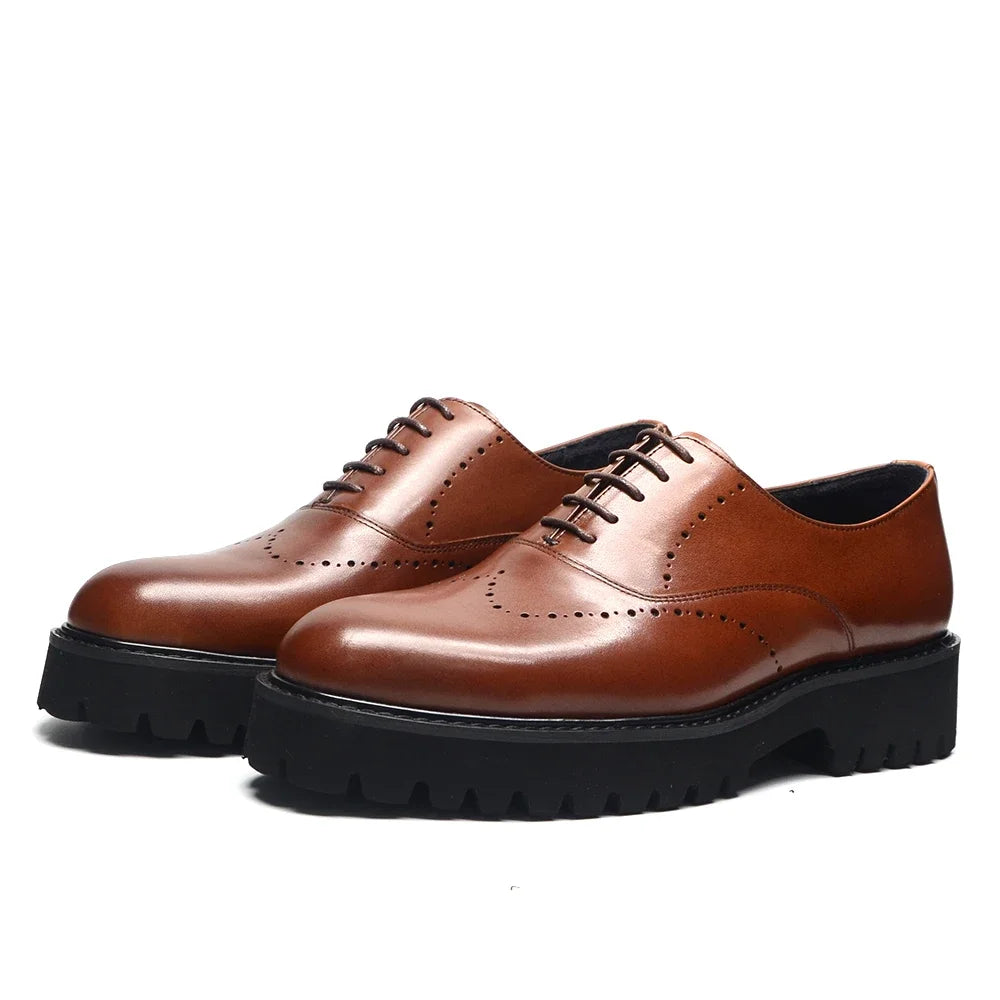 Luxury Genuine Leather Sneakers