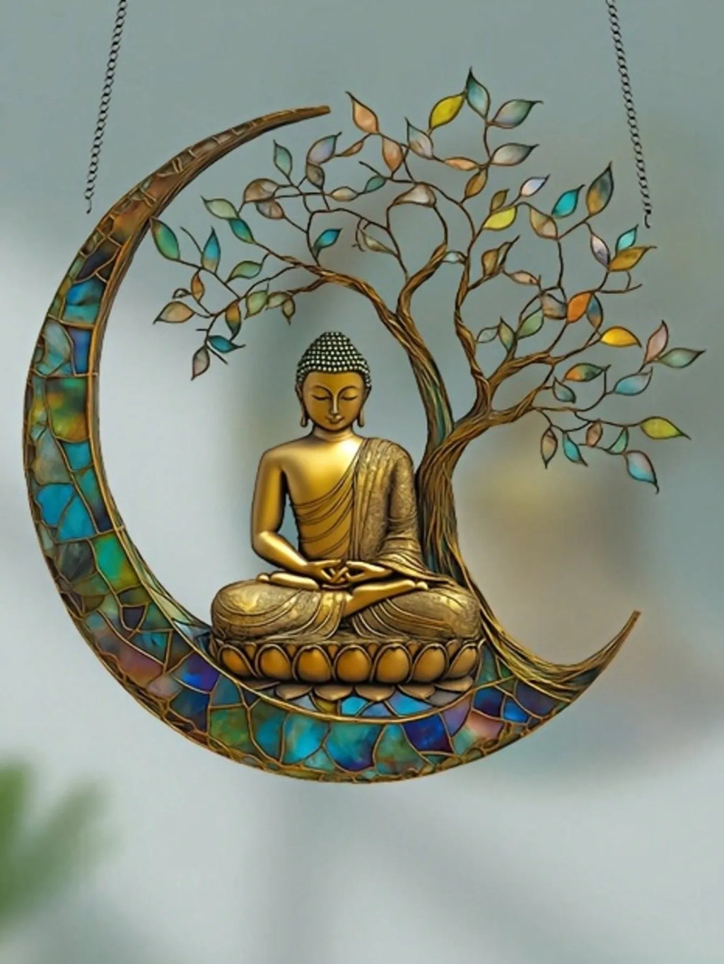 Charming Buddha Outdoor Decoration Pendant