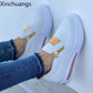 Women Side Zipper Platform Sneakers