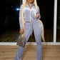 Solid Velour Two Piece Set