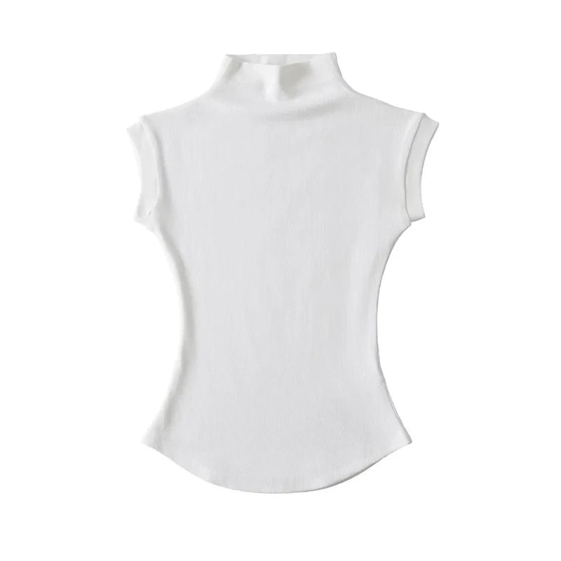 Sexy Turtleneck Sleeveless