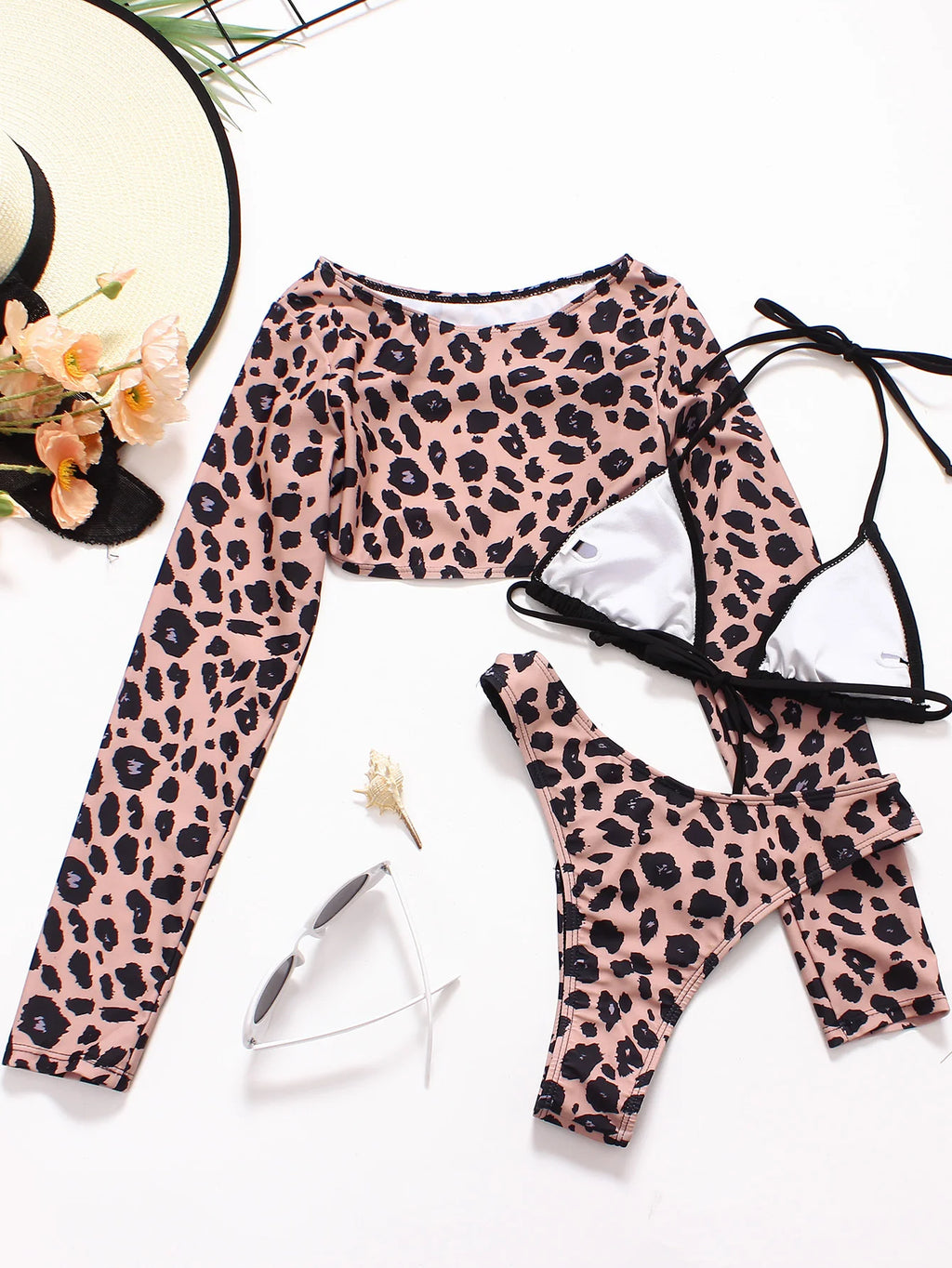 Women's Leopard Print Bikini Set