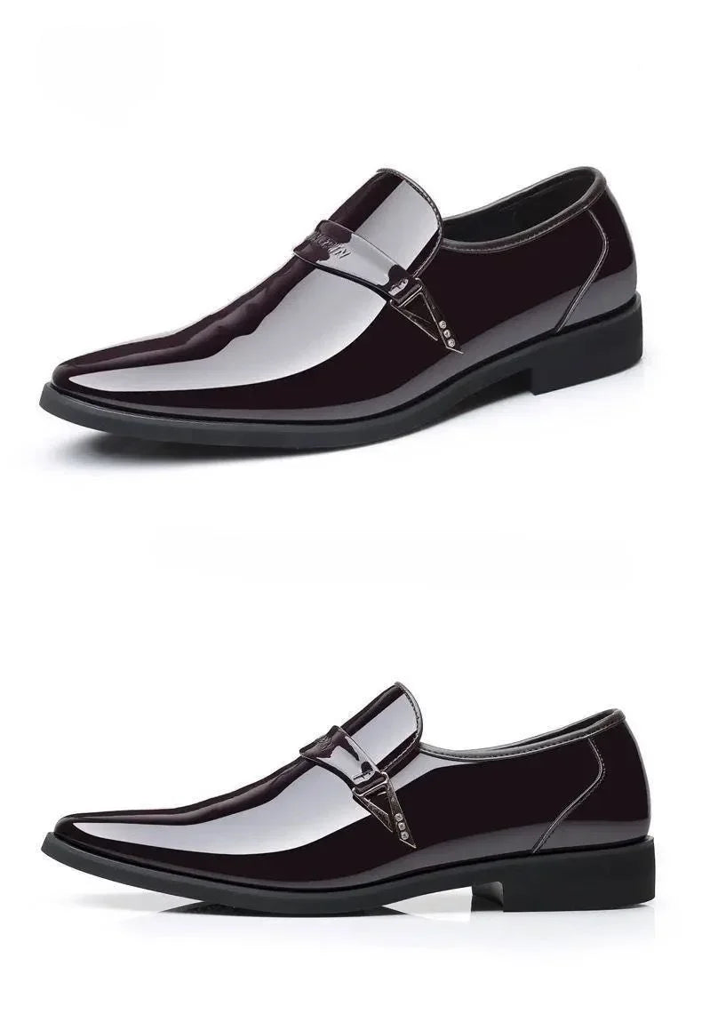 Men's Leather Business Dress Shoes