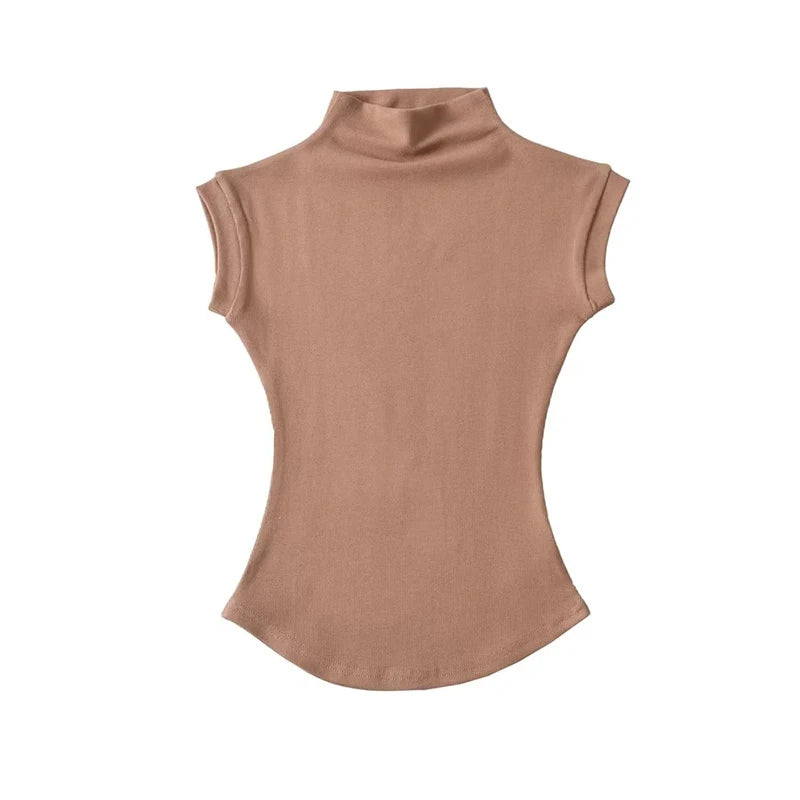 Sexy Turtleneck Sleeveless