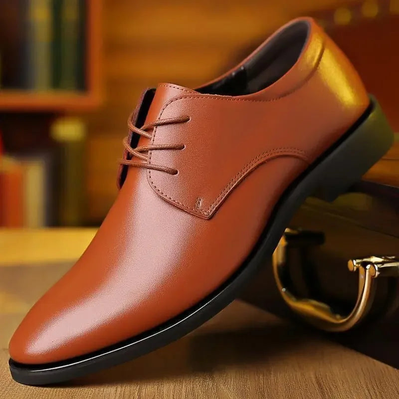Men's Leather Business Dress Shoes