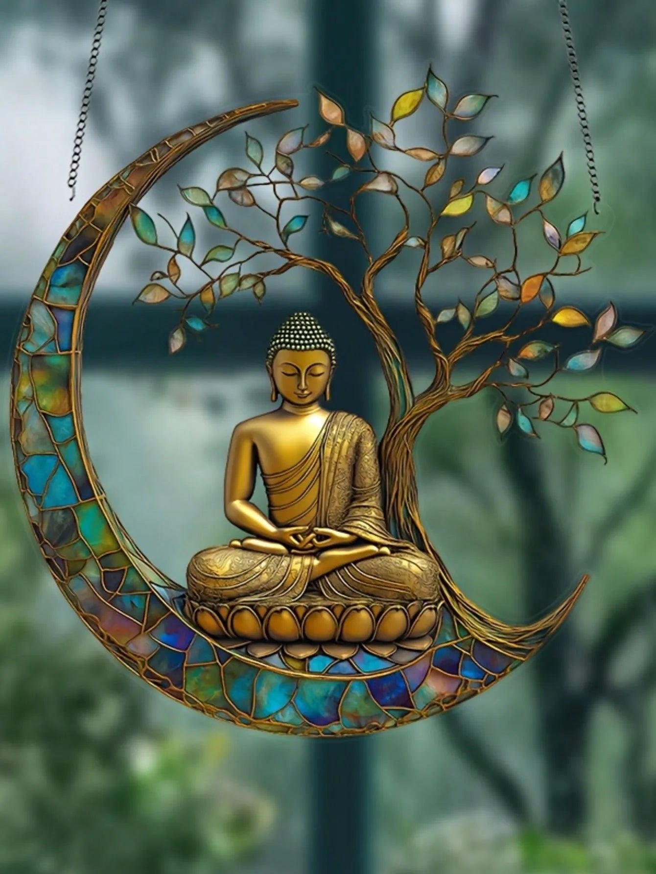 Charming Buddha Outdoor Decoration Pendant