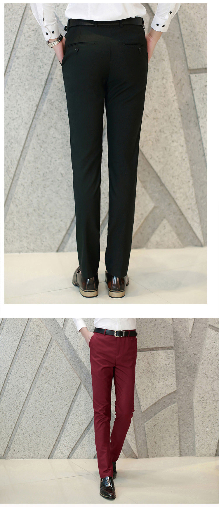 Men's Business Office Suit Pants