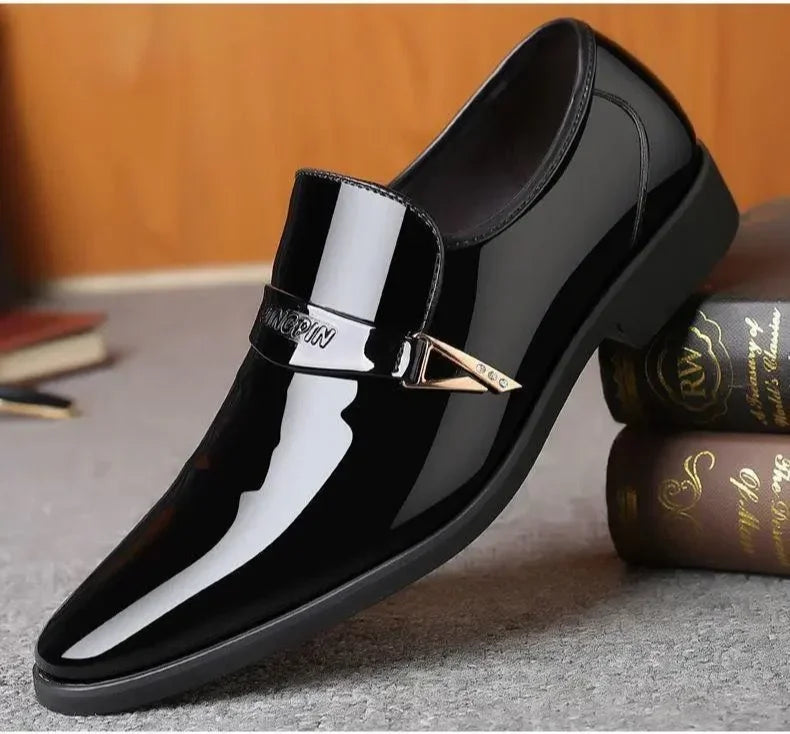 Men's Leather Business Dress Shoes