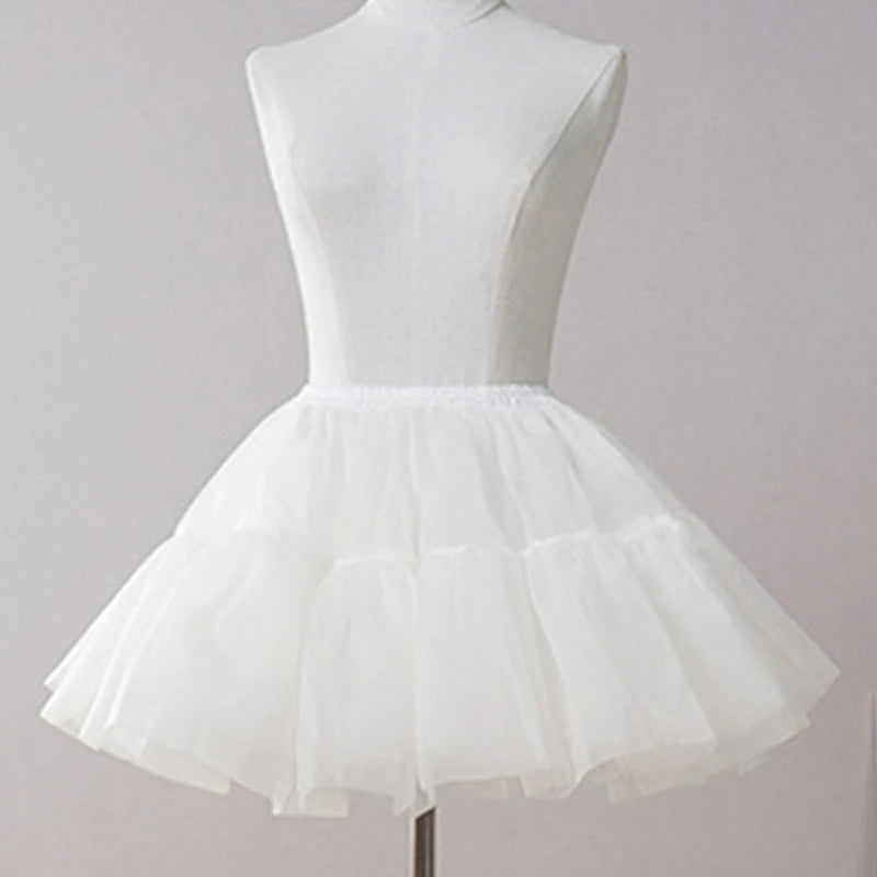Women's 6-Layer Tulle Ruffled Petticoat