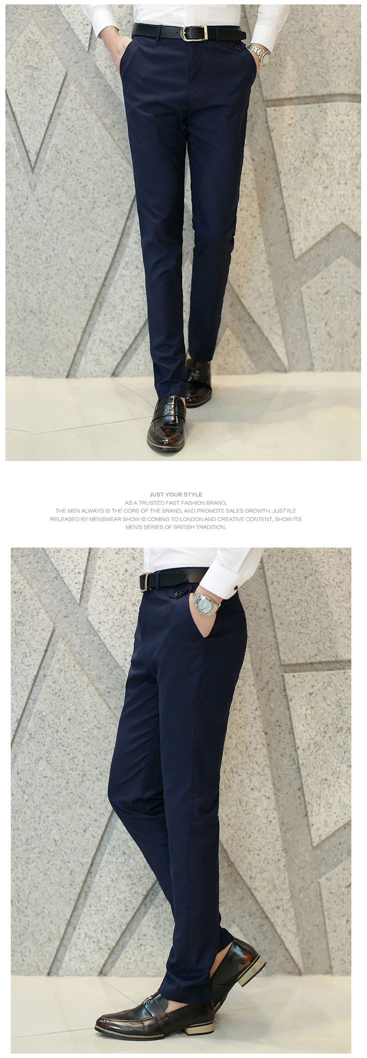 Men's Business Office Suit Pants