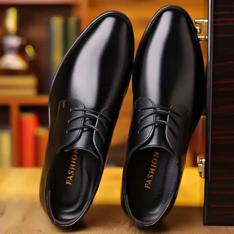 Men's Leather Business Dress Shoes