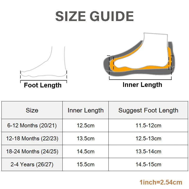 Anti Slip Toddler First Walking Shoe