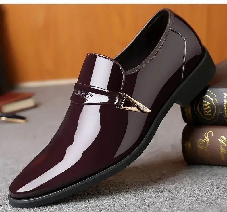 Men's Leather Business Dress Shoes