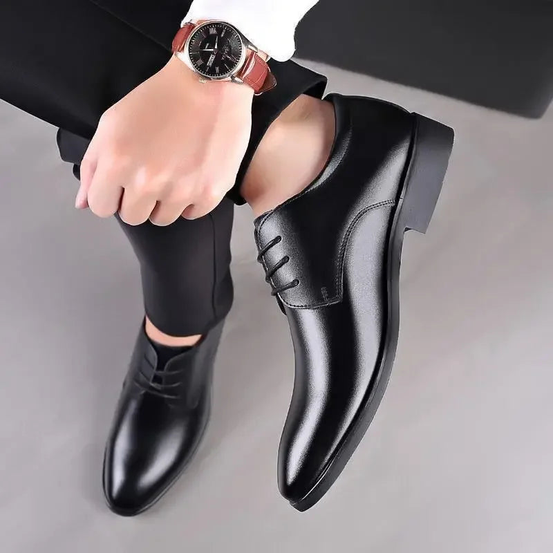 Men's Leather Business Dress Shoes