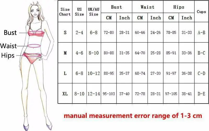 Women's Long Sleeve Split Bikini Set