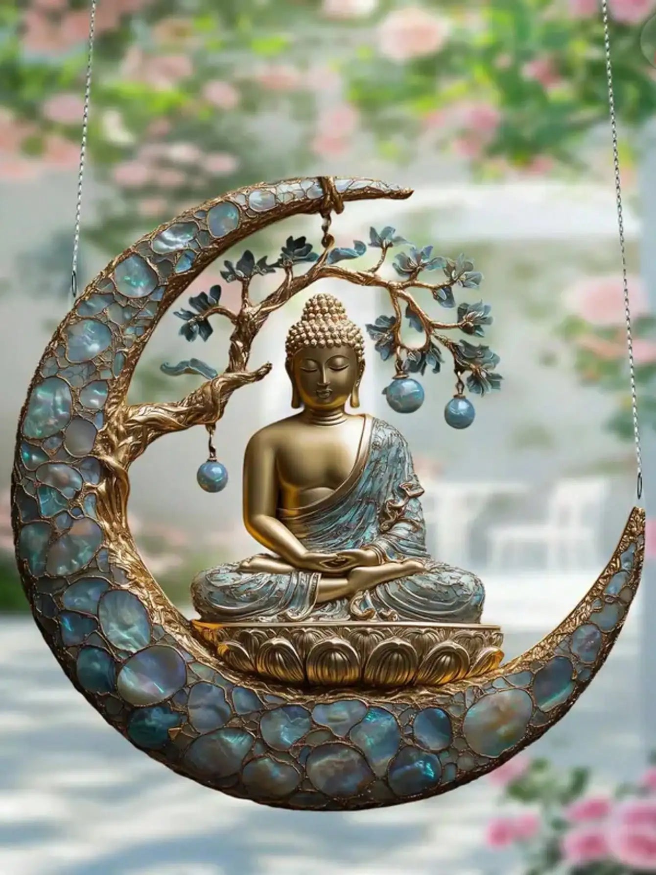 Charming Buddha Outdoor Decoration Pendant