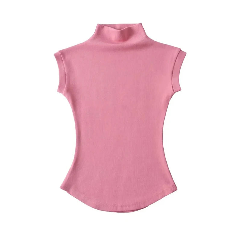 Sexy Turtleneck Sleeveless