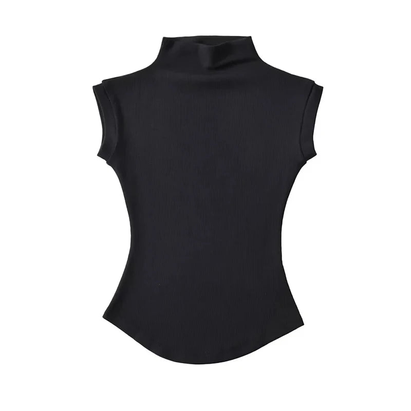 Sexy Turtleneck Sleeveless